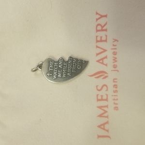 James Avery Half Heart Pendant